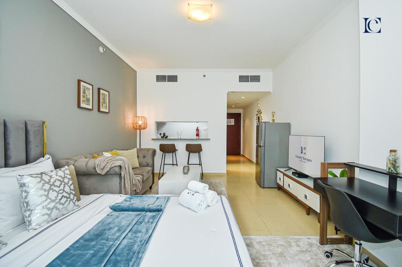 Luxury Escapes - Modern Studio Near Metro In X1 Tower Jlt Dubaj Kültér fotó